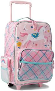 Stephen Joseph Girls Classic Rolling Luggage, Pink Unicorn, One Size
