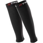 //TREAD Calf Compression Sleeves For Men and Women - Circulation Support - Best for Shin Splints, Medical, Injury, Running, DVT, Nurses, Flight