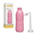 First Days Maternity Maxi Peri Bottle, Portable Peri Bottle for Maximum Postpartum Soothing, Perfectly Angled Head, Versatile, Durable, BPA-Free, 650 ml Capacity, Pink