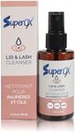 Superox Eyelid and Eyelash Cleanser - Fast Relief from Irritation, Styes and Blepharitis - Gentle Hypochlorous Acid Spray, 100 ml (3.38 oz)