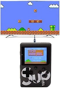 GSH Sup Classic 400-in-1 Digital Video Port Game Console with Battery Handheld Console Classic Retro Video Gaming Player Colourful LCD Screen USB Rechargeable Game Best Toy for Kids (Assorted Color)