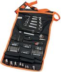 Black + Decker A7063-QZ 77 Piece Tool Accessories Roll Bag