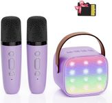 YLL Kids Karaoke Machine with 2 Mic