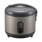 Zojirushi NS-RPC10HM Rice Cooker and Warmer, 5.5-Cup (Uncooked), Metallic Gray