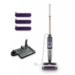 Shark Steam Pickup 3-in-1 Steam Cleaner Absorbs Dirt, Deep Scrubs and Steam Cleaners at Once, Lightweight Steam Cleaner for Home, Steam Cleaner for Hardwood, Tiles and Laminate, White