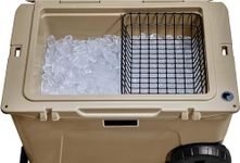 Cooler Basket for YETI Tundra Haul, YETI Roadie 48, and YETI Roadie 60 - Wire Cooler Rack for YETI Wheeled Coolers - Compatible with YETI Accessories, YETI Cooler Locks, YETI Ice, Cooler Dividers…