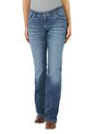 Wrangler Women's Shiloh Low Rise Boot Cut Ultimate Riding Jean, Scarlett, 5-36