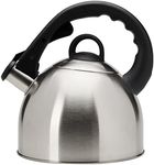 Avanti Novara Stainless Steel Whistling Kettle, 2.5 Litre Silver