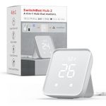 SwitchBot Hub 2 (2nd Gen), work as a WiFi Thermometer Hygrometer, IR Remote Control, Smart Remote and Light Sensor, Link SwitchBot to Wi-Fi (Support 2.4GHz), Compatible with Alexa&Google Assistant