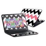 MightySkins Skin Compatible With Dell Inspiron 15 i15RV Laptop 15.6" (Released 2013) wrap sticker skins Black Pink Chevron
