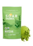 Soar Organics - Culinary Grade Matcha Green Tea Powder - Authentic Japanese Origin - For Lattes, Smoothies & Baking (100g)