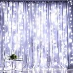 Fiee Fairy Curtain Lights,304 LED 9