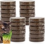 Potting Soil for Indoor/Outdoor Plants, Expands to Fit 3 Inch and 4 Inch Pots - 24 Pack