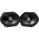 JVC Mobile CS-DR6821 drvn DR Series Shallow-Mount Coaxial Speakers (6" x 8", 300 Watts Max, 2 Way)