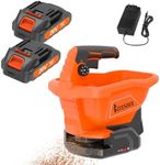 KITESDER Electric Seed Spreader, Fertilizer Spreader,Lightweight Lawn Spreader, Broadcast Spreader, Lawn & Garden Spreaders, Seed Spreader Handheld, Lawn Fertilizer Spreader, Power Yard Spreader
