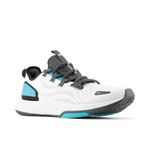 New Balance Men's FuelCell 100 V2 Cross Trainer, White/Blacktop/Virtual Blue, 8.5 M