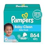 Pampers Baby Clean Wipes, Baby Fres