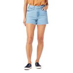 Signature by Levi Strauss & Co. Gold Label Women's Heritage High Rise 3" Shorts (Standard and Plus), Bright Eyez, 4