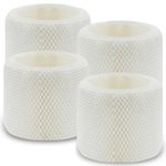 Long-Last HAC-504 Humidifier Filter for Honeywell HCM 350, HCM710, HEV312W & Honeywell Cool Mist Humidifiers, Fits HAC-504 & Honeywell Filter A, 4-Pack