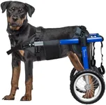Virbraroo Dog Wheelchair for Back Legs, Dog Wheelchair with All-Terrain Tires & Durable Bearings, Large Dog Wheelchair for Back Legs,88.1-132.2 lbs(XXL)