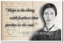 Emily Dickinson - Hope - NEW Americ