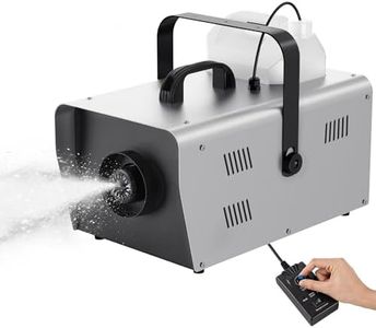 IMONE 1500W High Output Snow Machine with Wired Remote Control, Adjustable Snow Volume Snowflake Maker for Christmas, Wedding, Party, Stage, Holiday Events, Indoor Outdoor Use