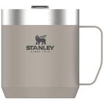 Stanley Classic Legendary Camp Mug 0.35L - Keeps 1.5 Hours Hot - 3 Hours Cold - Dishwasher Safe - Stainless Steel Camping Mug - BPA-Free Thermos Travel Mug - Ash