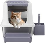 RIZZARI Stainless Steel Cat Litter 