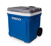 Igloo - Latitude 60 Roller Cool Box with Wheels, Blue - 56 Litres