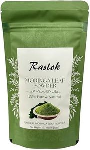 Raslok Moringa Powder | 100% Pure Moringa Leaf, Stemless | Moringa Olifera Powder (100g)