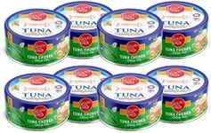 Golden Prize Tuna Chunks in Olive Oil, 185g(Pack of 8)