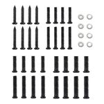 Coret Roku TV Stand Mount Screws kit, Screws and spacers for TCL No Drilling Table Top TV Stand Legs for 32S305 32S301 40S305 40S330 40FD5406 43S325 43RP620K 50S425 50S535 50S446 55S434 55S425