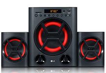 LG XBOOM LK72B, Bass Blast+, USB, FM Radio, 40 W Bluetooth Speaker, AUX in, SD Card (Black)