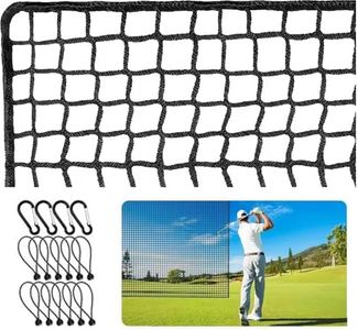 NEWFUN Filet Golf, 3x3M Filet de Golf Practice，Filet de Protection Réglable pour l'arrière-Cour, Filet de Golf,de Baseball, de Hockey pour l'entraînement, pour l'intérieur et l'extérieur du Jardin