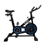 ELEV8 by Reach Apollo Spin Bike | 6.5 KG Flywheel | 8 Levels of Adjustable Resistance | Max User Weight 110 KG | LCD Monitor | Exercise Bike for Home Workout | 12 Months Warranty