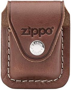 Zippo Lighter Pouch with Clip, Brown