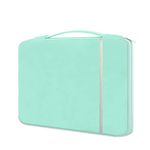 HESTECH Chromebook Case, 11.6-12.3 inch Neoprene Laptop Sleeve Case Bag Handle Compatible with Acer Chromebook r11/HP Stream/Samsung/Lenovo C330/ASUS C202/MacBook air 11/ Surface Pro3/Pro4,Green