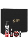 Beardo Ultimate Beard Care Combo with Gift Box (Godfather Wash,Godfather Oil,Beard & Mustache Wax,Mustache Growth Roll on)