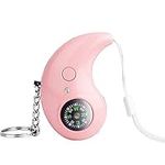 LYYDAN Personal Alarm, 130DB Loud Rechargeable Self Defense Keychain, Emergency Personal Siren Ring with LED Lights & compass, for Women, Girls, Kids, Elderly