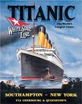 Desperate Enterprises Titanic - White Star Tin Sign - Nostalgic Vintage Metal Wall Decor - Made in USA - 12.5" W x 16" H