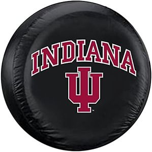 Fremont Die NCAA Indiana Spare Tire Cover, One Size, Multicolor