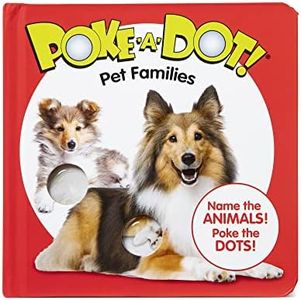 Melissa & Doug Children’s Book – Poke-a-Dot: Pet Families