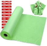 onesimcr Green Honeycomb Wrapping Paper Wrap 15"x131' Sustainable Alternative to Bubble Wrap for Moving/Transporting/Packaging Rolls with 20 Fragile Stickers Biodegradable and Fully Recyclable…