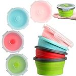 Suclain 4 Pcs Camping Bowl with Lid