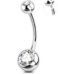 OUFER Belly Button Rings Surgical S