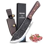 Huusk Meat Cleaver Knife - 7" Butch