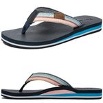 Women's Orthotic Flip Flops with Soft Waterproof Platform and Anti-Slip Sole,Casual Thong Sandals for Women,Comfortable Beach Sandals with Arch Support for Girl Ladies