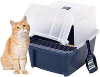 IRIS USA Cat Litter Box, Litter Box