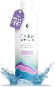 Lee Beauty Professional Callus Remover for Feet - 8 Oz, Original, Powerful Formulation - Extra Strength Gel, Home Pedicure Foot Spa Results - Cracked & Dead Dry Skin Supplies