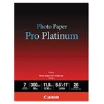 Canon PT-101 8.5-Inch x 11-Inch Photo Paper Pro Platinum (20 Sheets/Package)